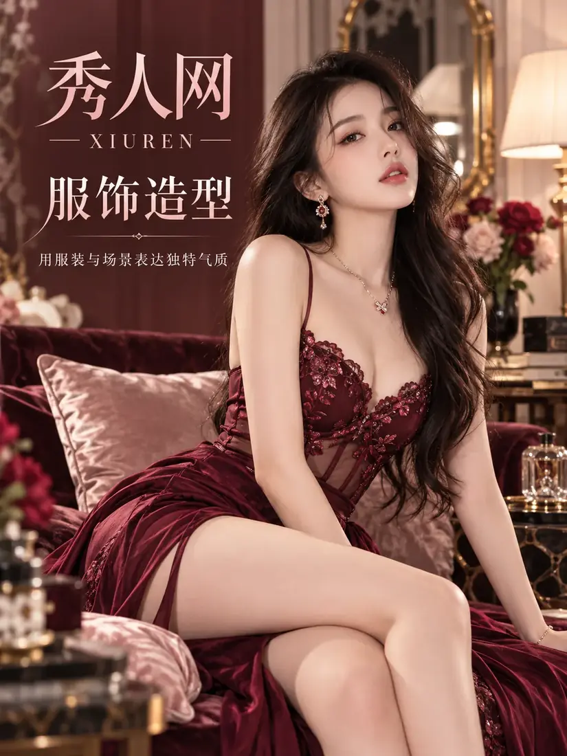 服饰造型摄影主题示意